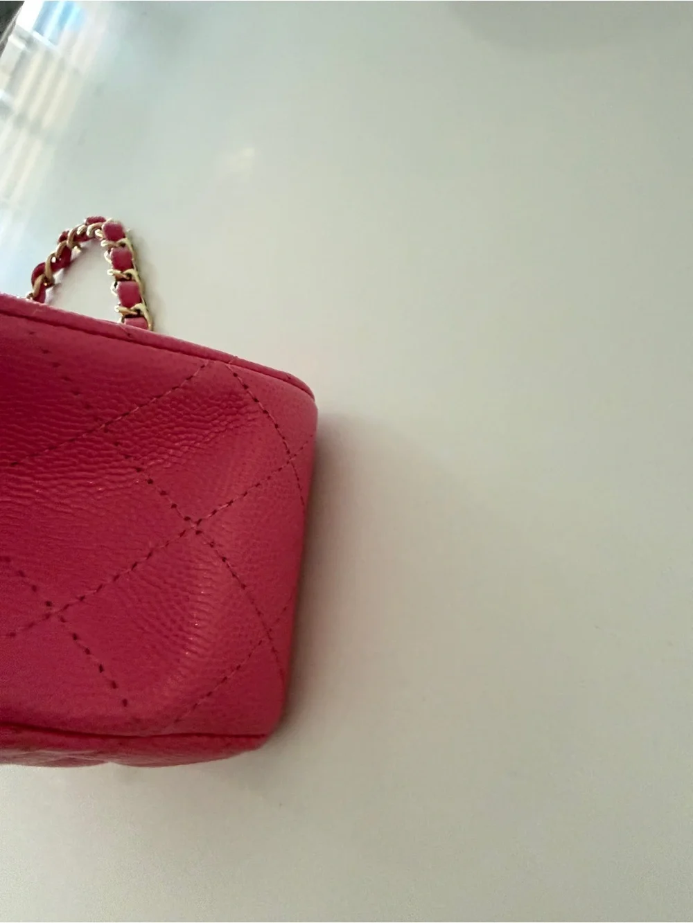 Chanel double flap small class caviar bag